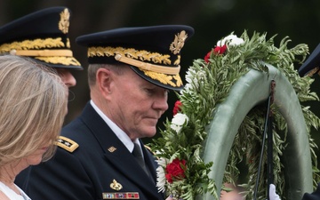 Gen. Martin E. Dempsey wreath-laying ceremony