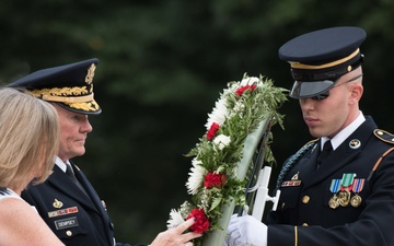 Gen. Martin E. Dempsey wreath-laying ceremony