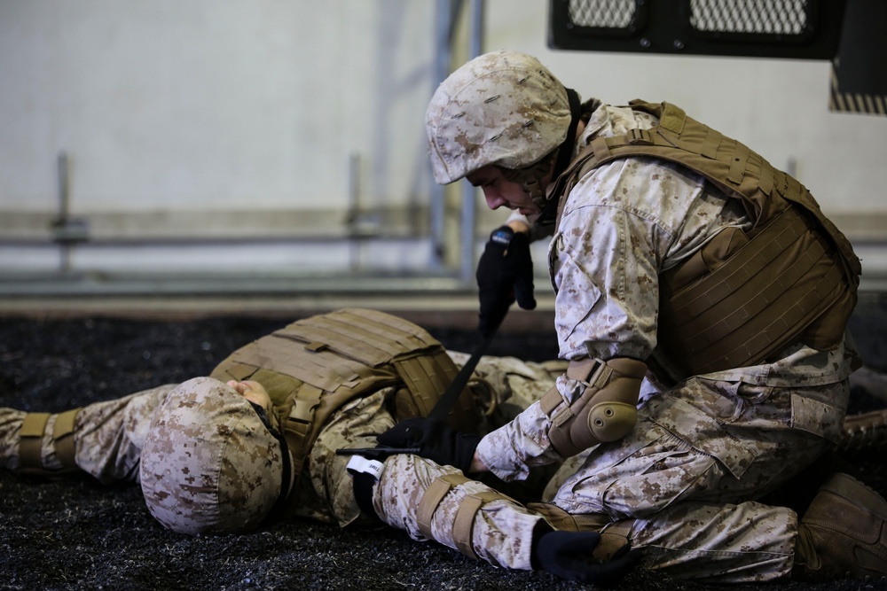 Marines gain confidence in overturned vehicles