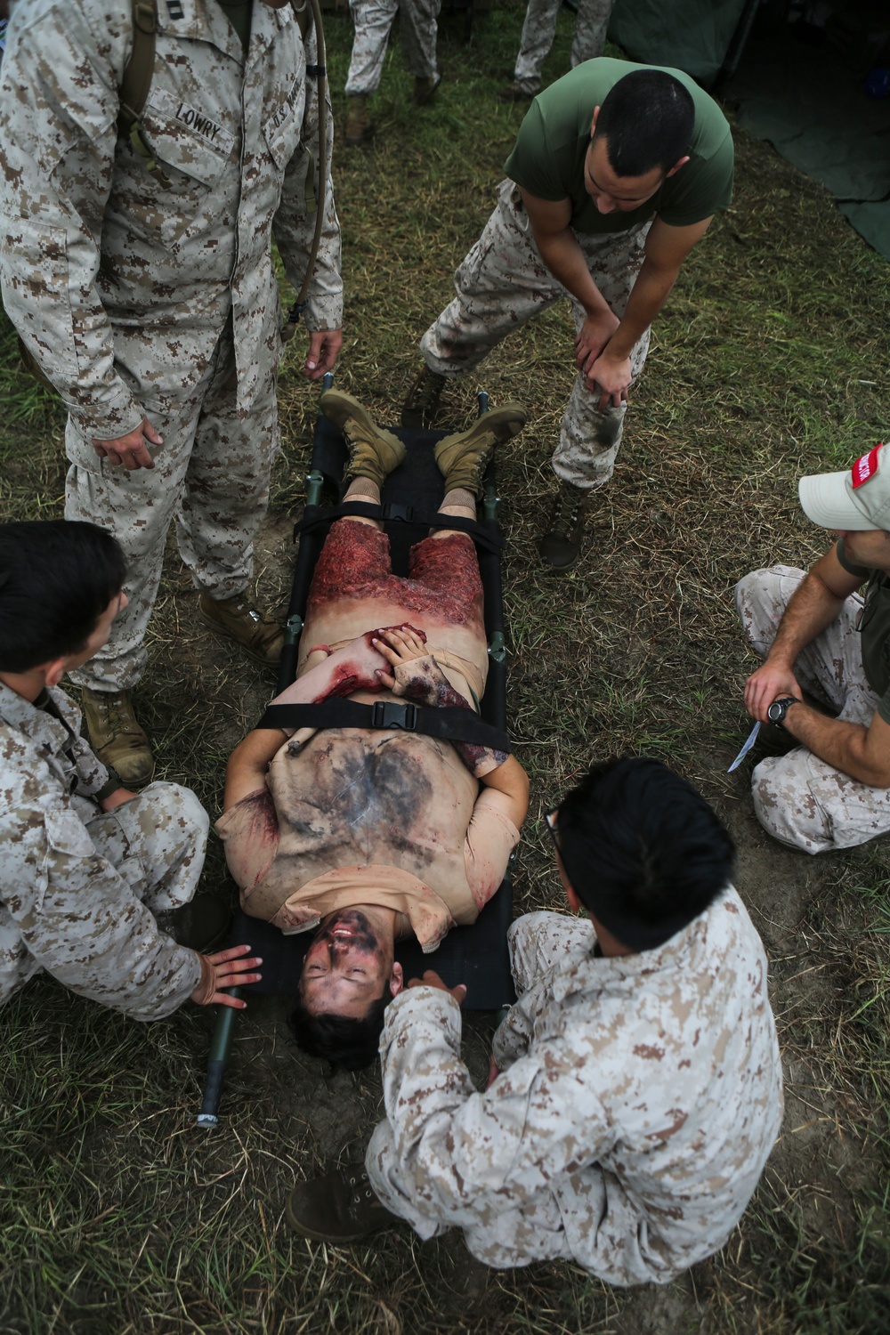 Corpsman up: 2nd Medical Battalion conducts realistic training