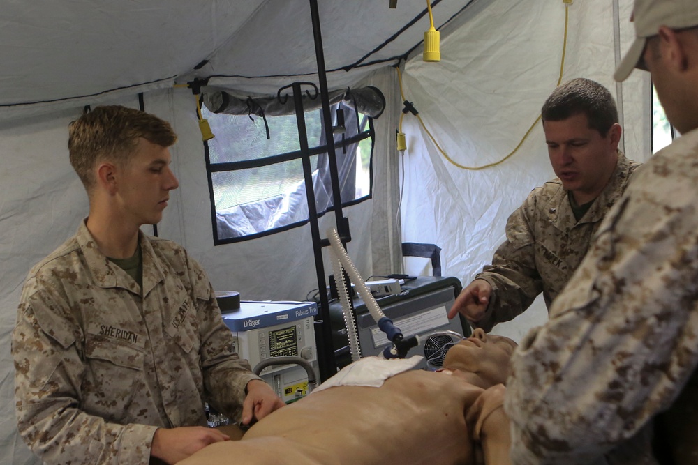 Corpsman up: 2nd Medical Battalion conducts realistic training