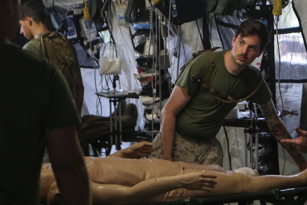 Corpsman up: 2nd Medical Battalion conducts realistic training