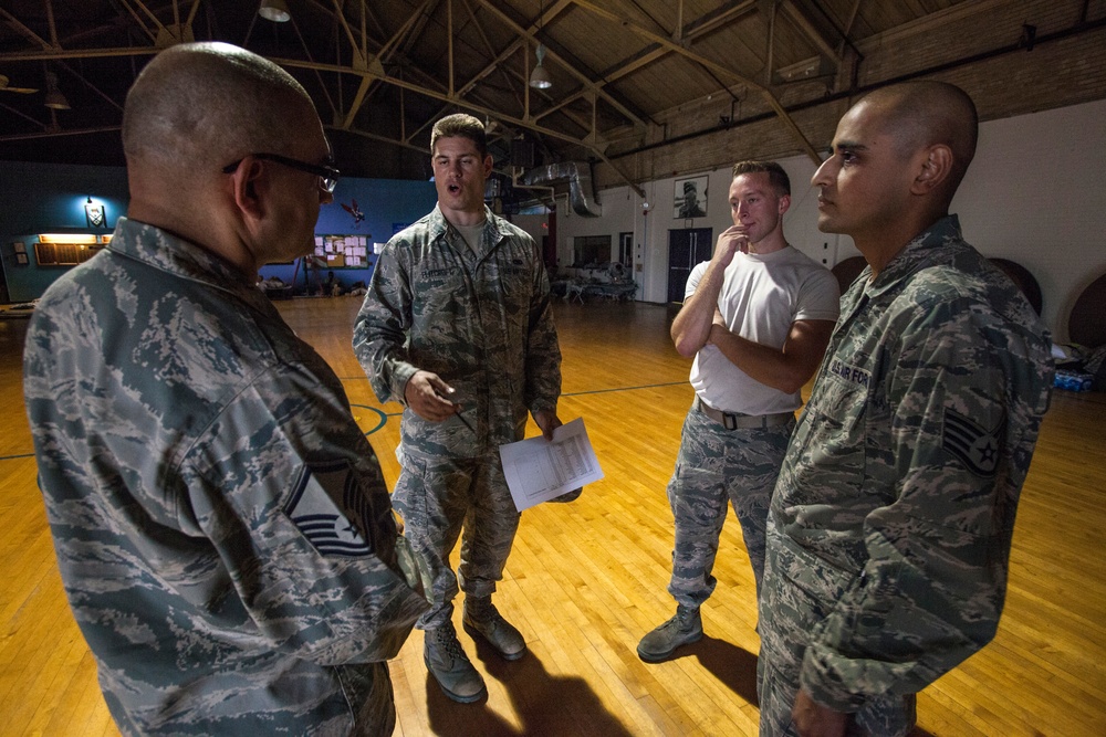 Task Force arrives at Woodbury Armory