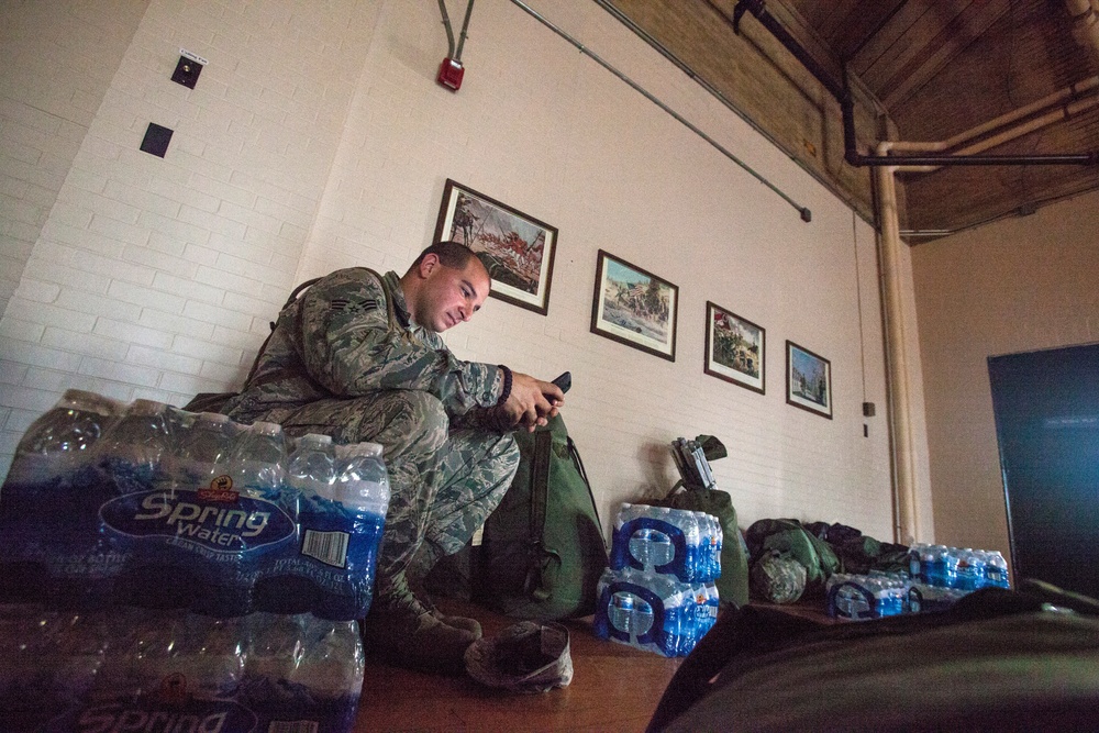 Task Force arrives at Woodbury Armory