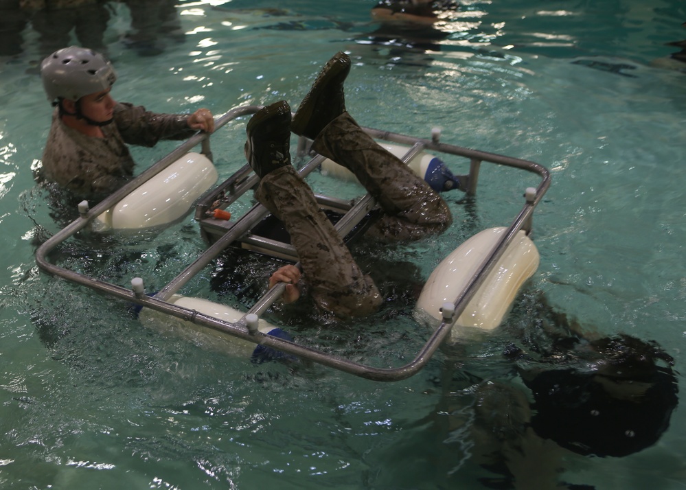 Surviving the dunk; 2/6 conquers the egress trainer