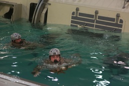 Surviving the dunk; 2/6 conquers the egress trainer