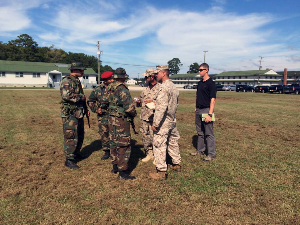 Marine Corps Security Cooperation Group Marines train MARCENT Security Cooperation Team
