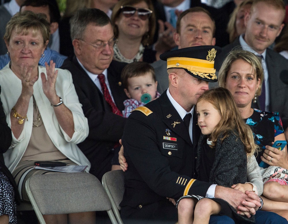 Gen. Dempsey's retirement