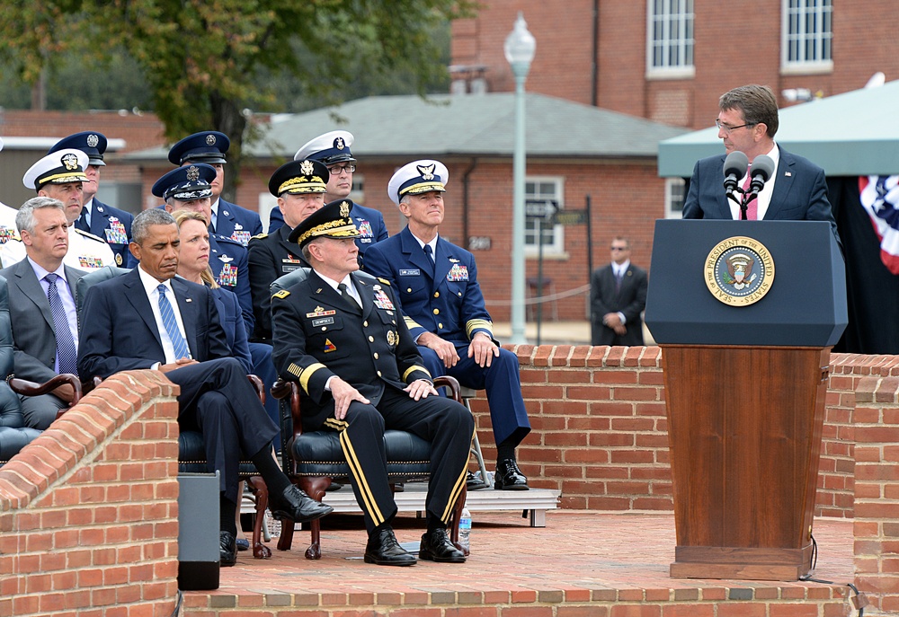 Secretary of defense delivers remarks