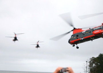 MCAS Cherry Point conducts final DOD H-46 flight