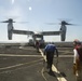 Osprey Lands on the USS New Orleans