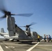 Osprey Lands on the USS New Orleans