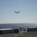 Osprey Lands on the USS New Orleans