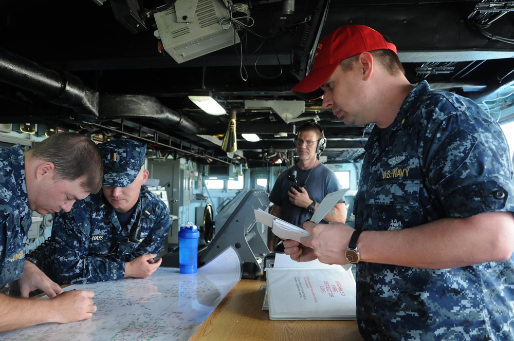 USS Emory S. Land activities