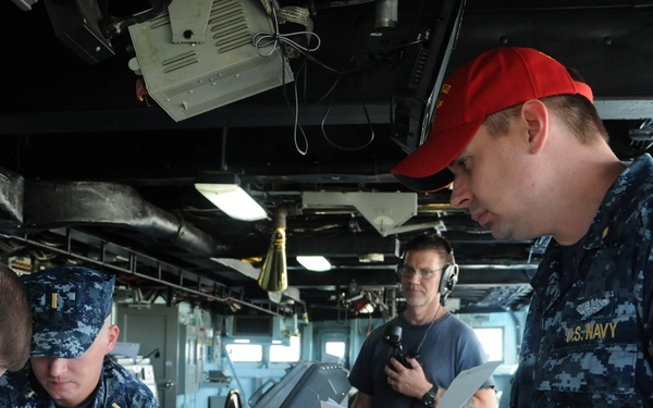 USS Emory S. Land activities