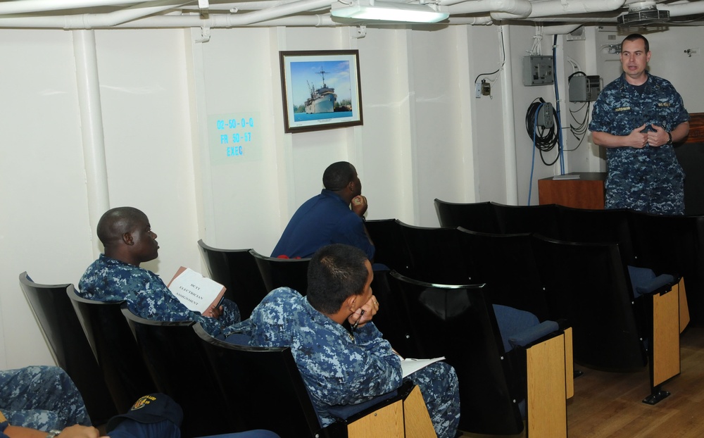 USS Emory S. Land operations