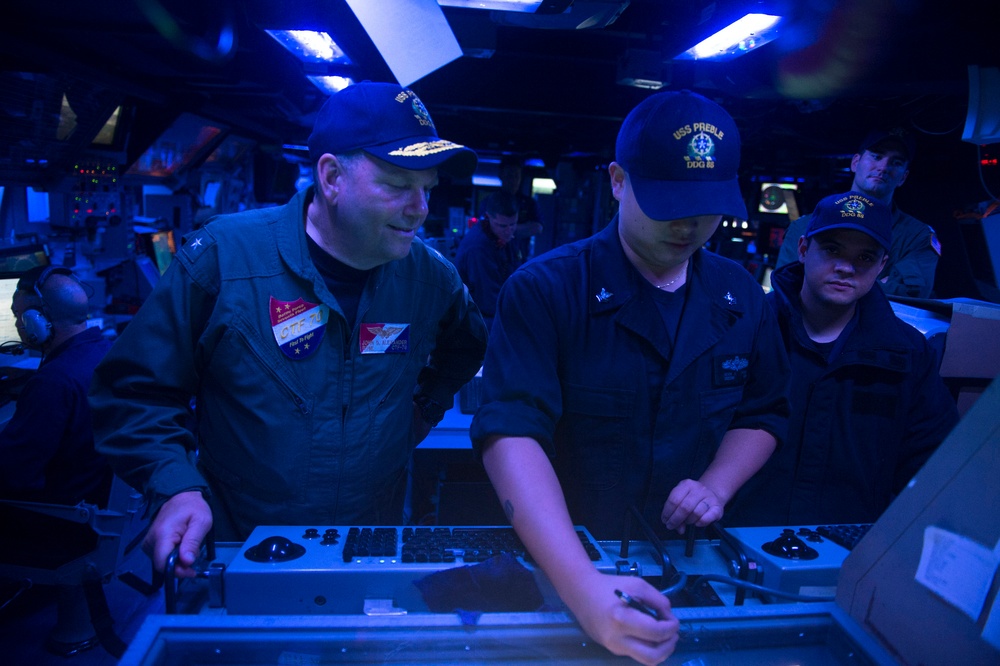USS Preble action