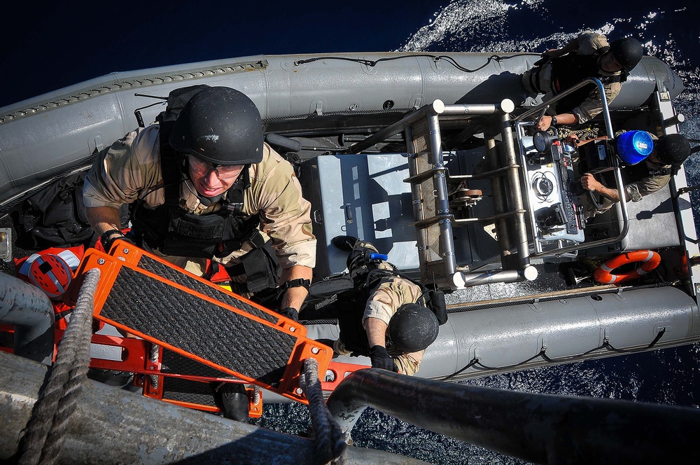 USS New Orleans action