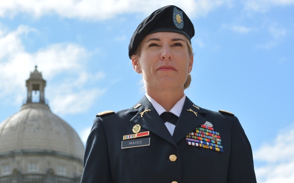 Maj. Mayes' last hurrah