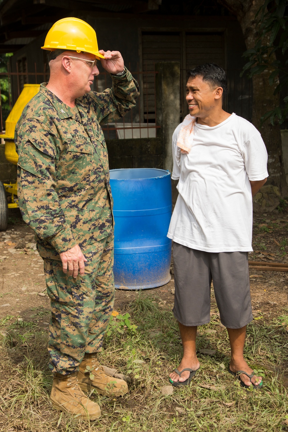 3D MEB Chief of Staff conducts site survey of Humanitarian Civic Assistance Projects