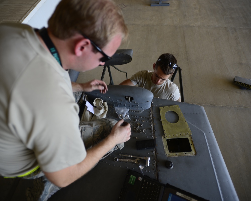 Maintenance propelling the mission forward