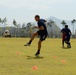 Armed Forces soccer practice in Korea