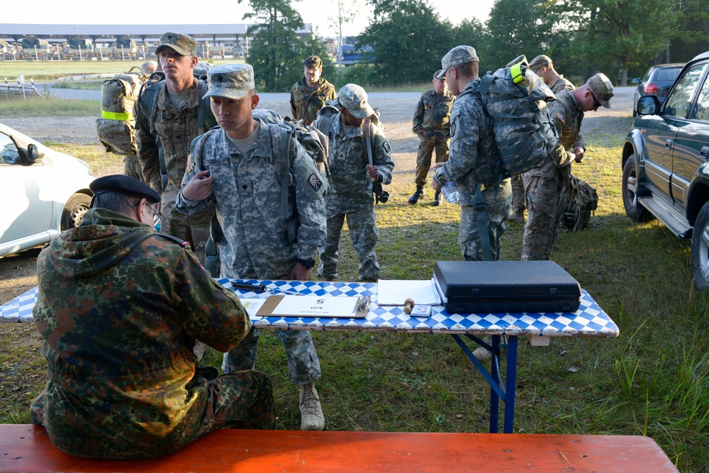 German Foreign Award ruck march