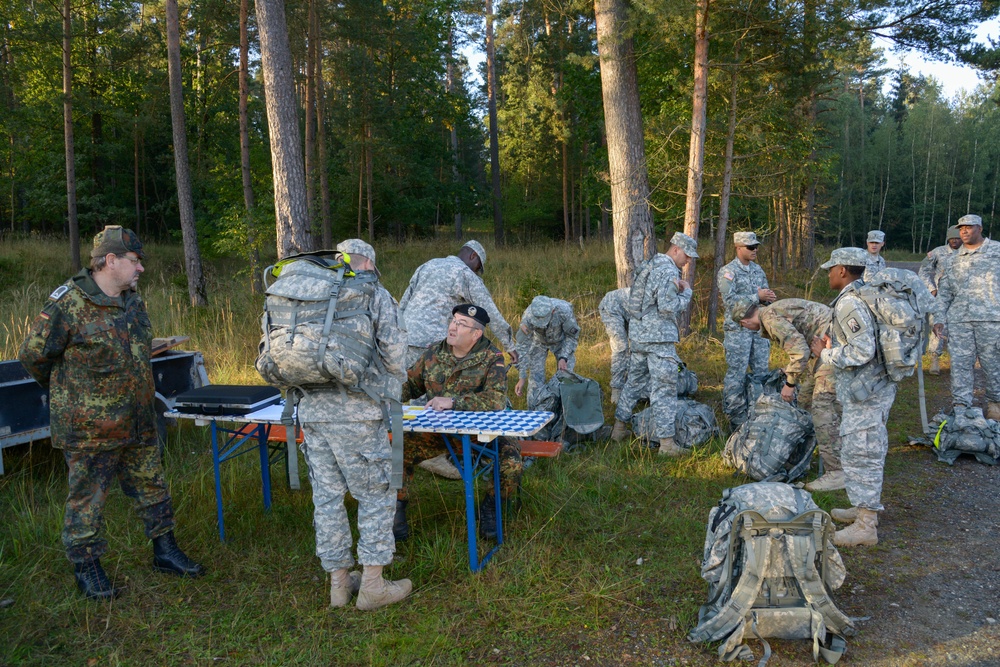 German Foreign Award ruck march