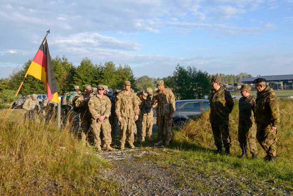 German Foreign Award ruck march