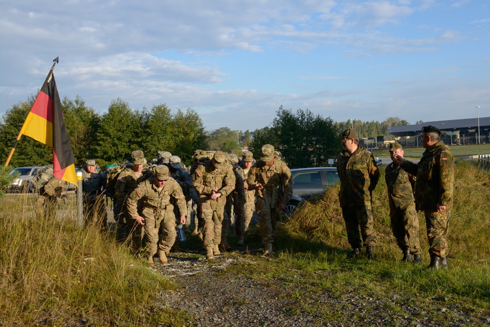 German Foreign Award ruck march