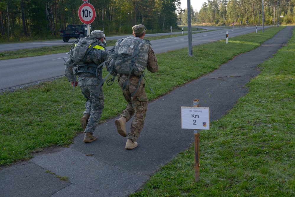 German Foreign Award ruck march