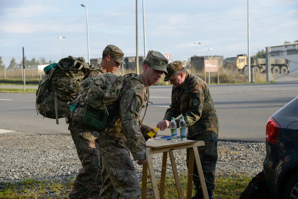 German Foreign Award ruck march