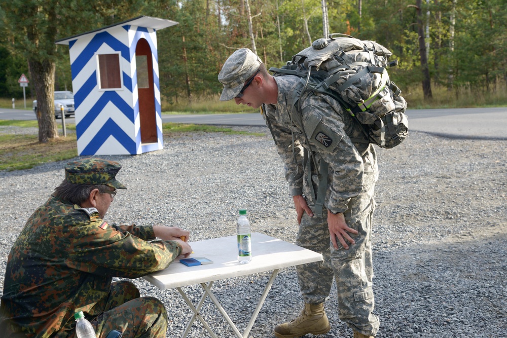 German Foreign Award ruck march