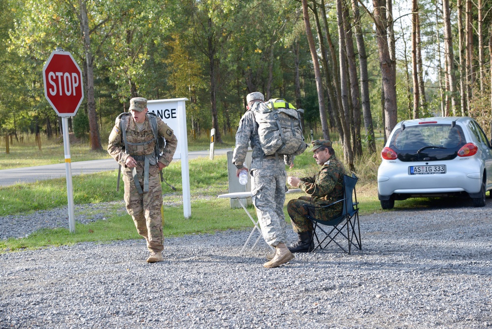 German Foreign Award ruck march