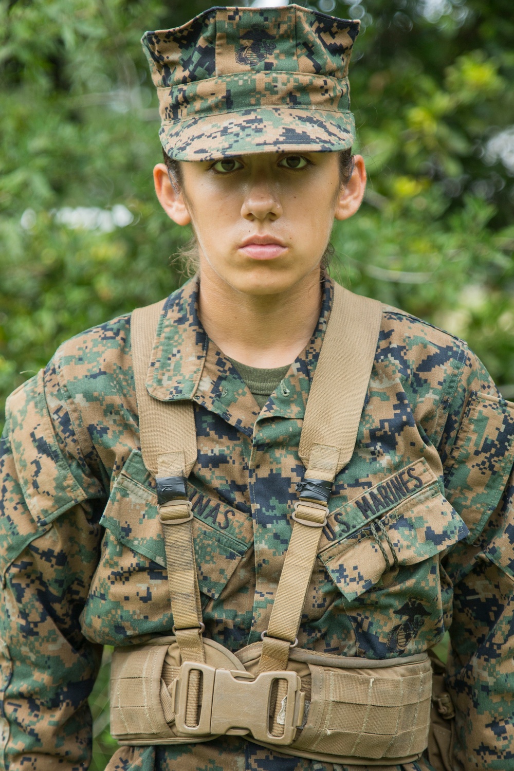 Annandale, Va., native training at Parris Island to become U.S. Marine