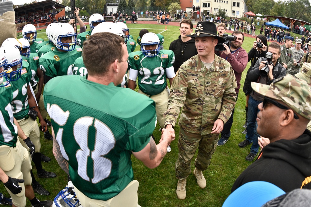 A football game 70 years in the making