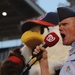 AF celebrates birthday at baseball game