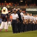 AF celebrates birthday at baseball game