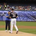 AF celebrates birthday at baseball game