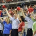 AF celebrates birthday at baseball game