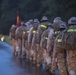 CLR-2 marches along during conditioning hike