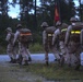 CLR-2 marches along during conditioning hike