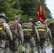 CLR-2 marches along during conditioning hike