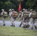 CLR-2 marches along during conditioning hike