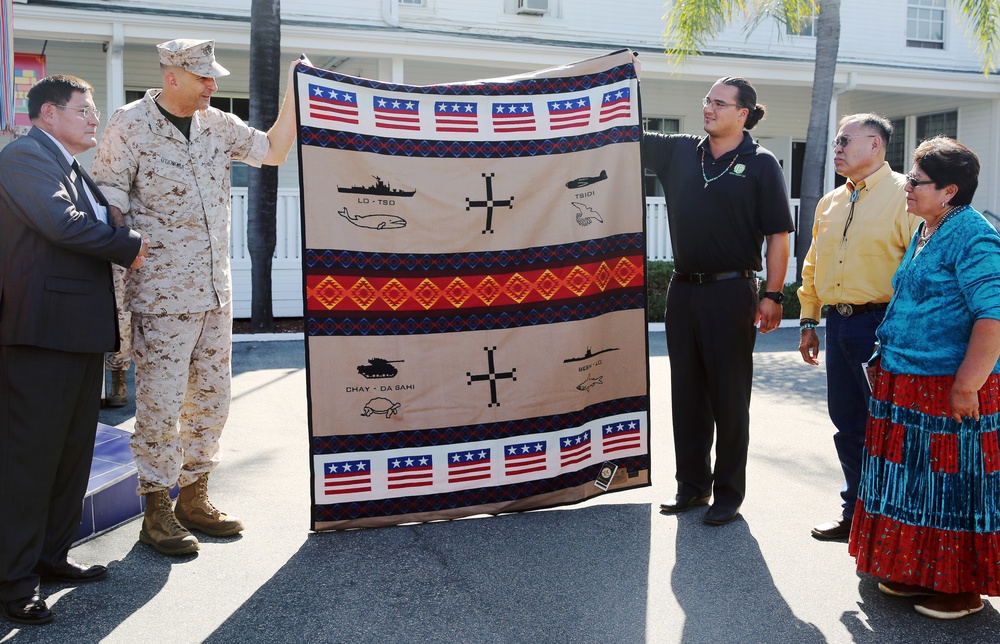 Navajo Code Talkers Commemoration Ceremony