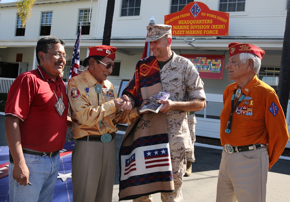 Navajo Code Talkers Commemoration Ceremony