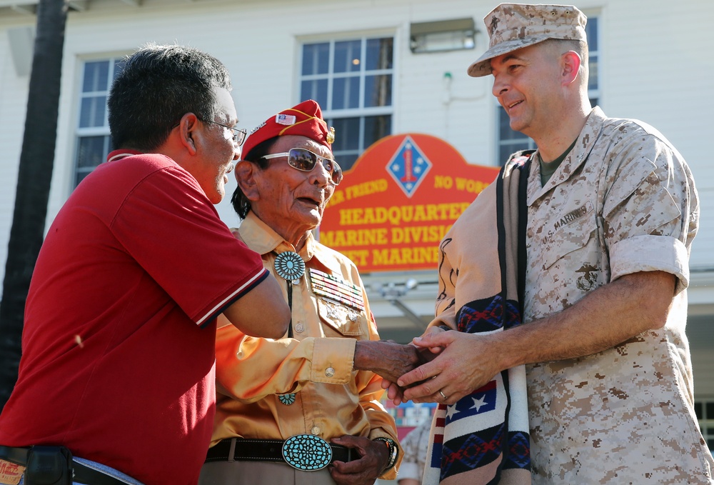 Navajo Code Talkers Commemoration Ceremony