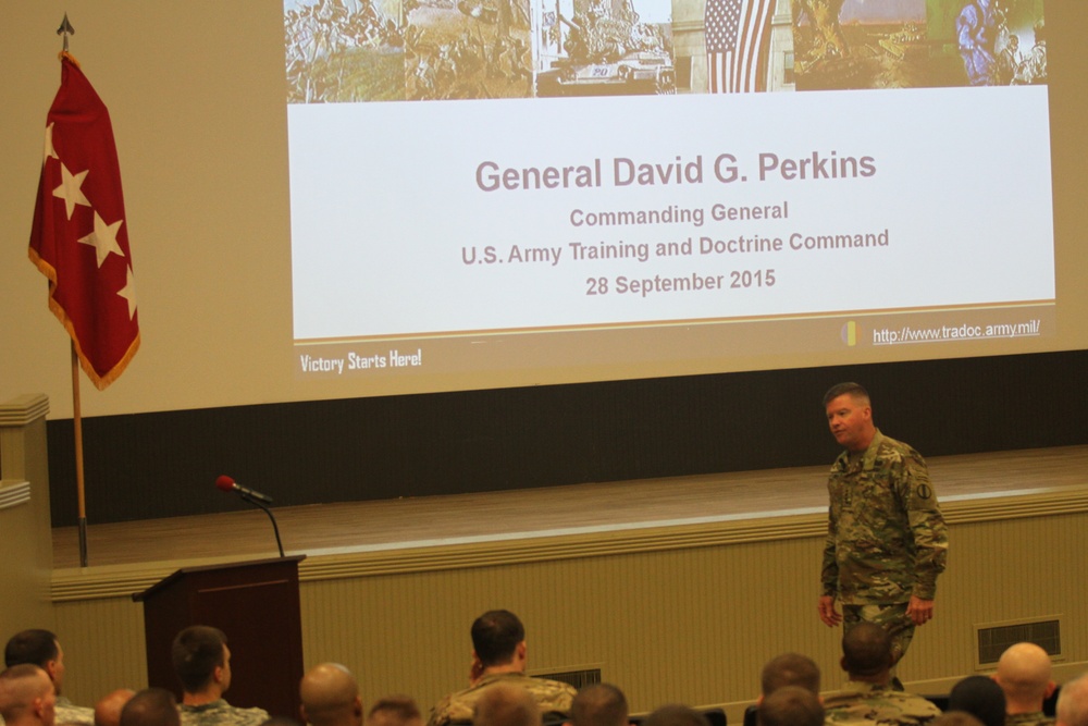 TRADOC commander speaks on the way ahead for Army development