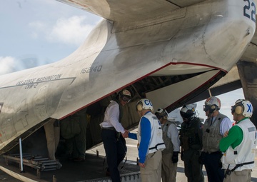 USS George Washington action