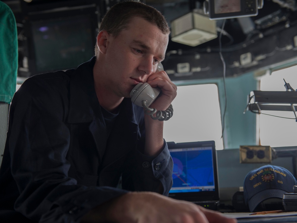 USS The Sullivans action